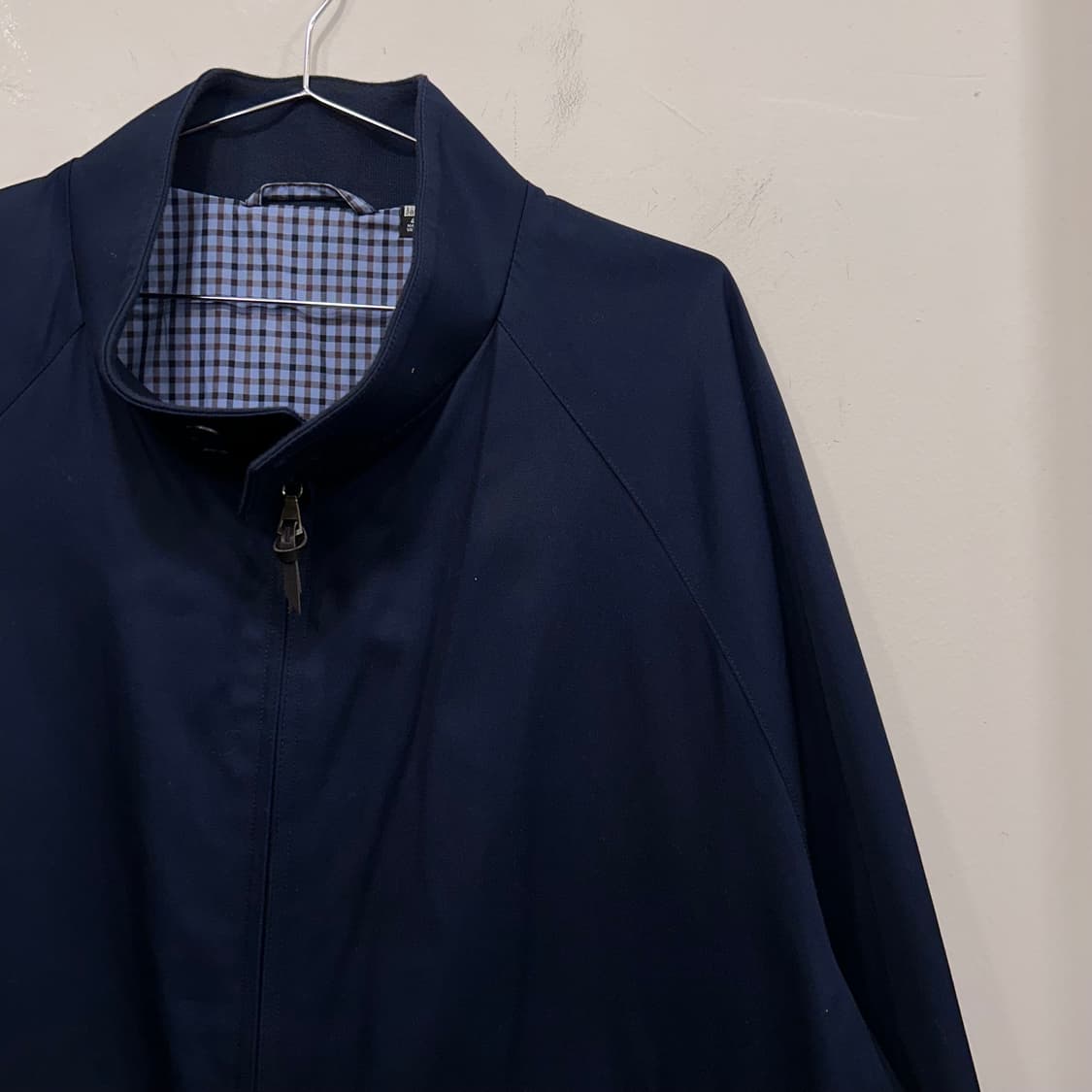 유니클로 차이나카라 래글런 코튼 미니멀자켓 상품이미지1