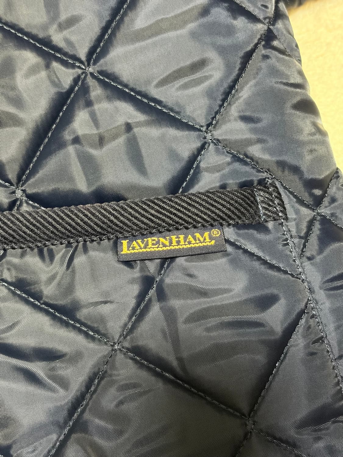 LAVENHAM 퀼팅자켓 L 40size 105 상품이미지3