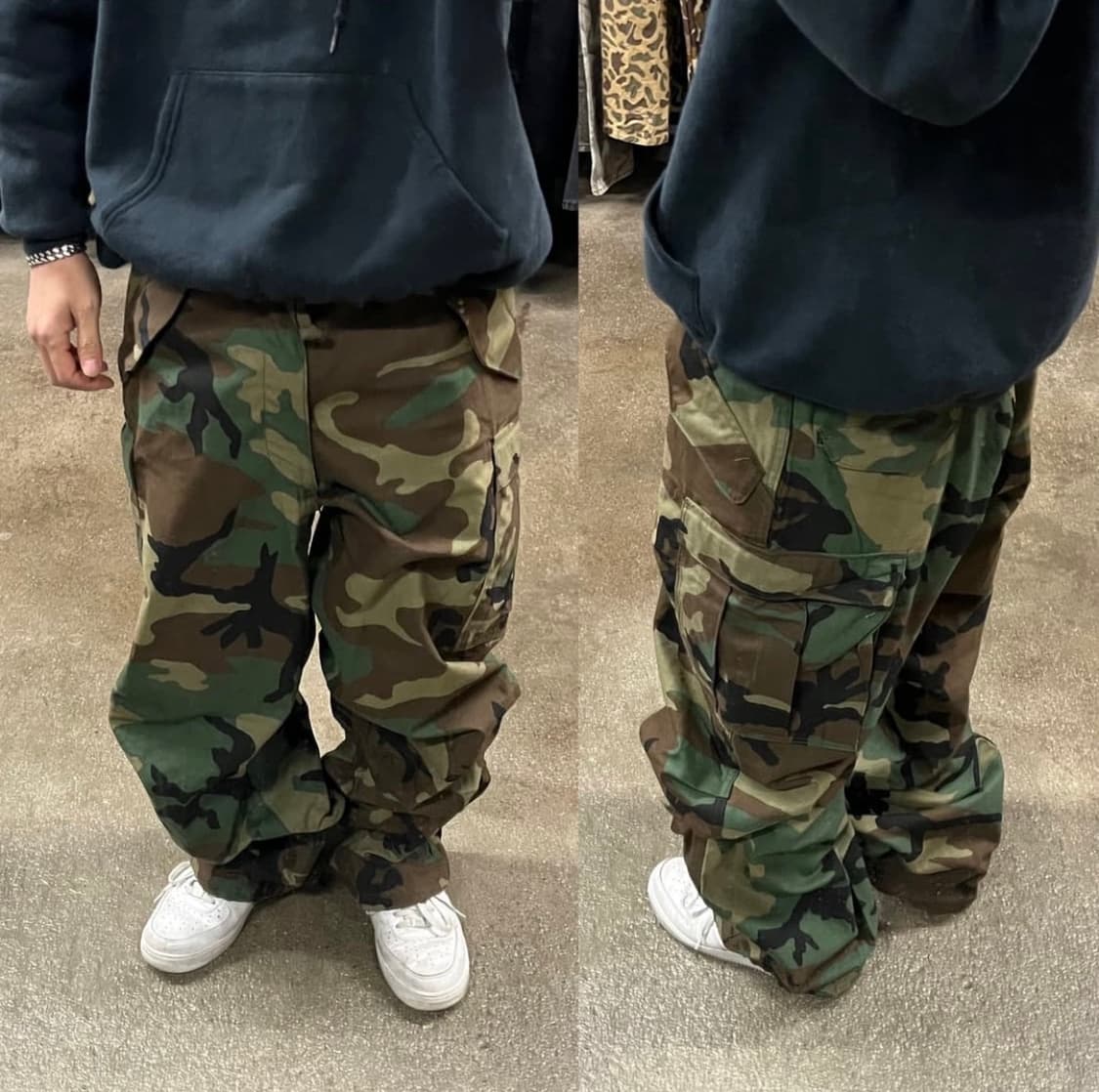 (M/L)80's 미군 m65 우드랜드 필드 팬츠 상품이미지6