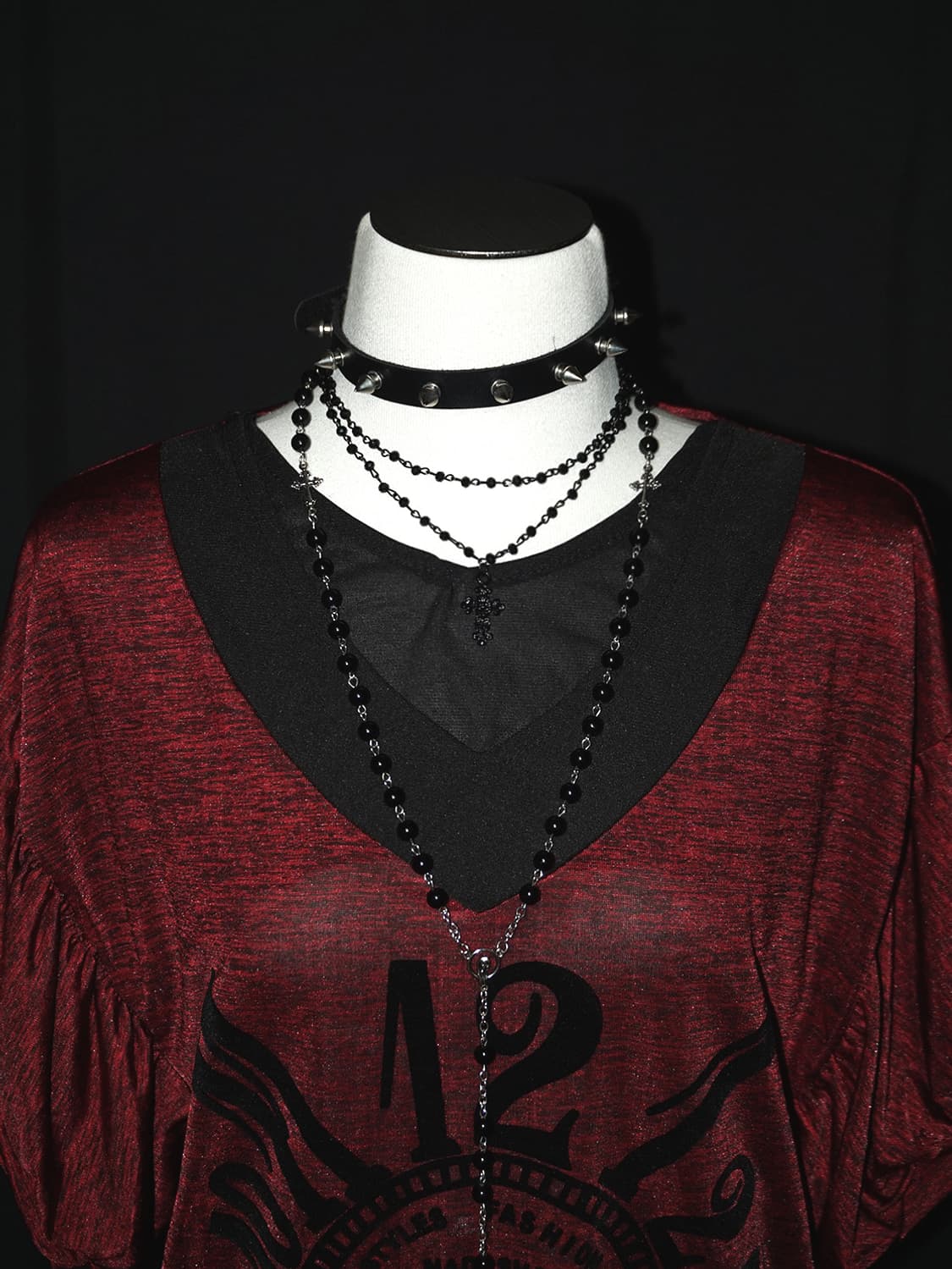 gothic graphic patch t  상품이미지3