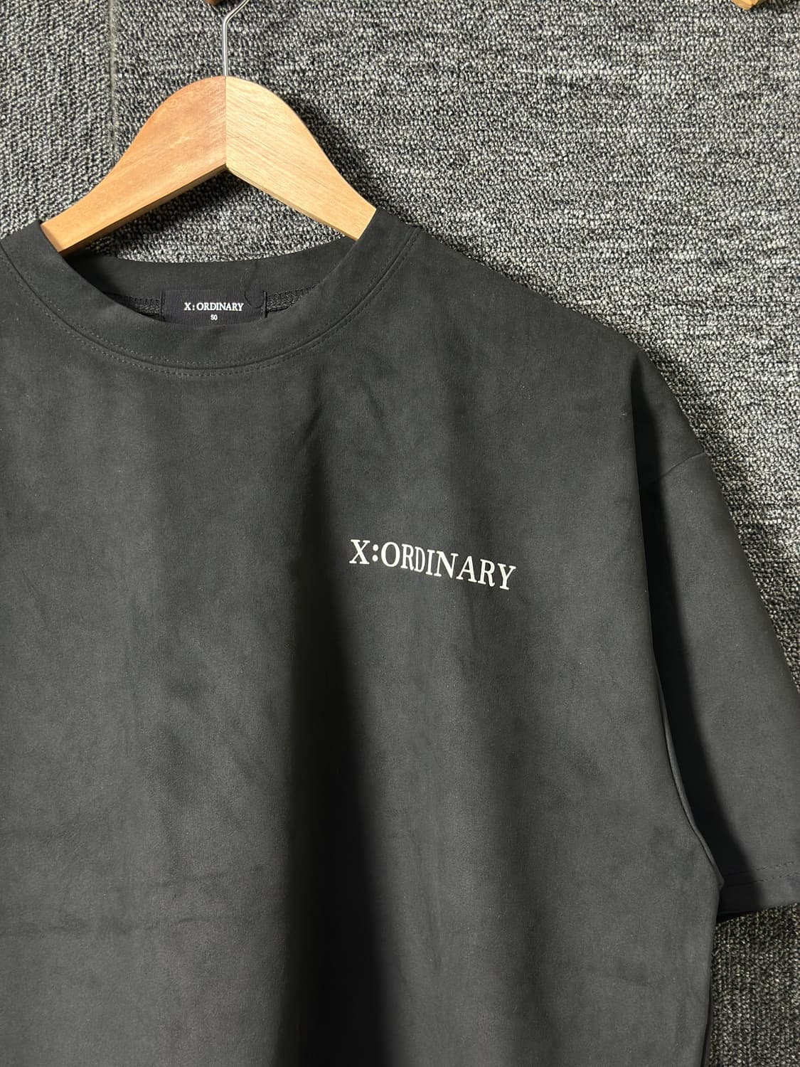 X:ORDINARY 블랙 포켓 반팔티 50 상품이미지3