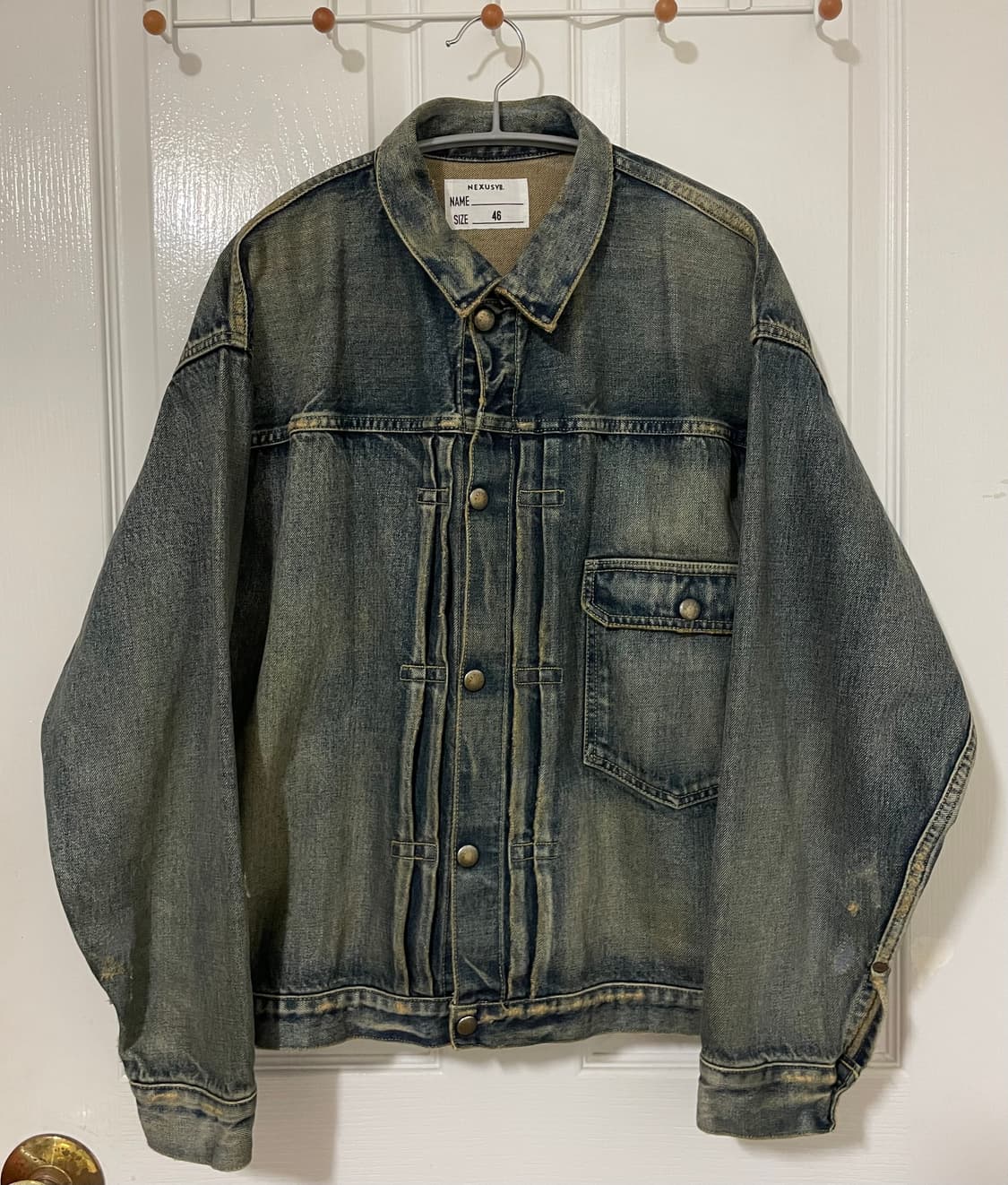 [46] Nexusvii 넥서스세븐 데미지 퍼스트 데님자켓 상품이미지5