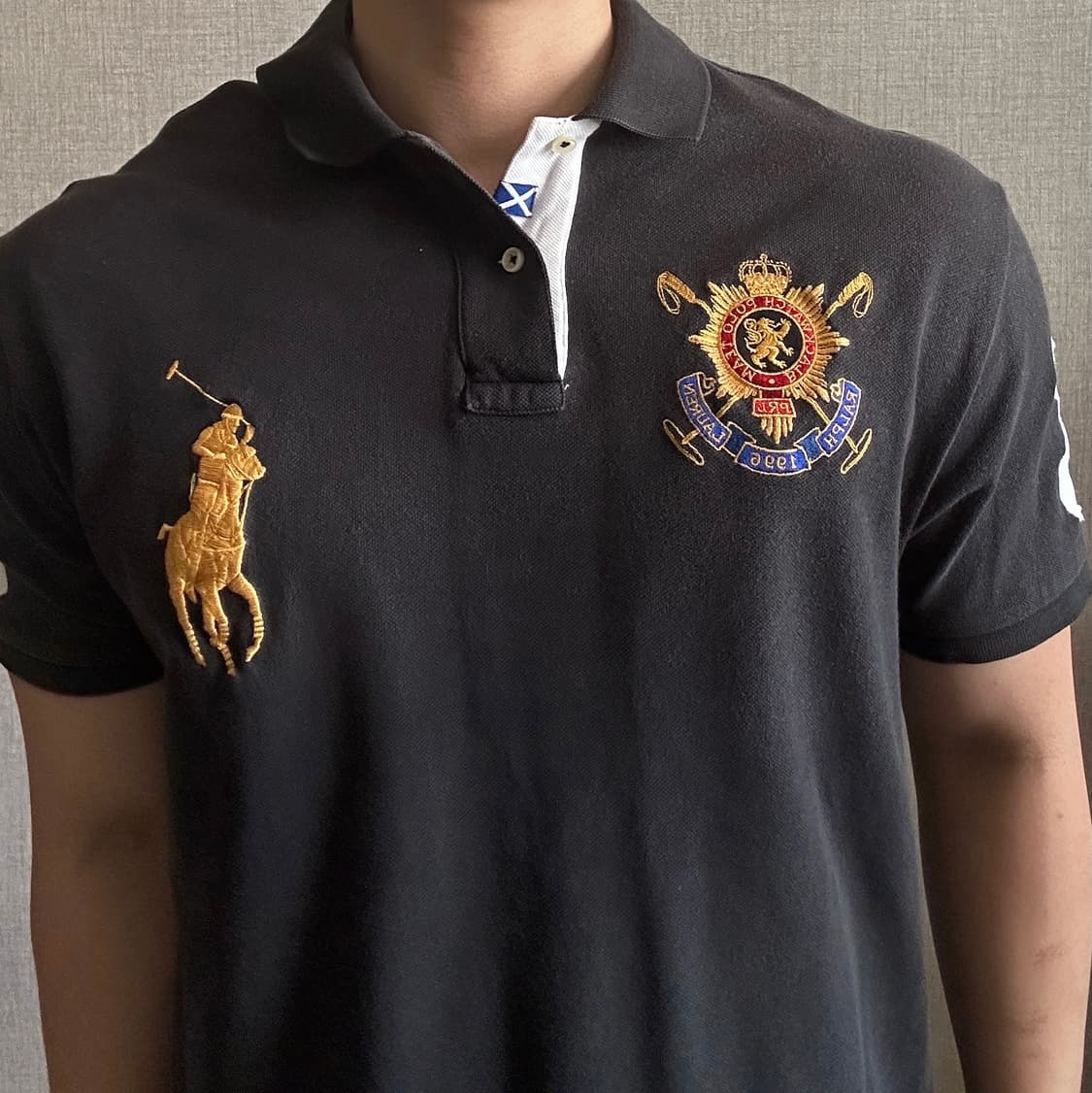 폴로 랄프로렌 빅포니 커스텀 핏 반팔 티셔츠 상품이미지5