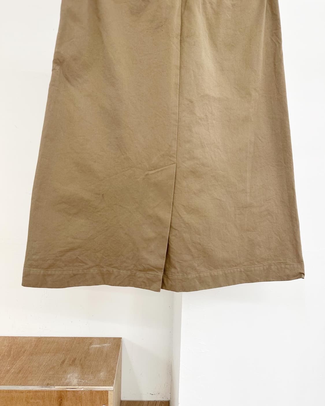 마가렛호웰 브라운 포켓 코튼 미디 스커트 상품이미지7