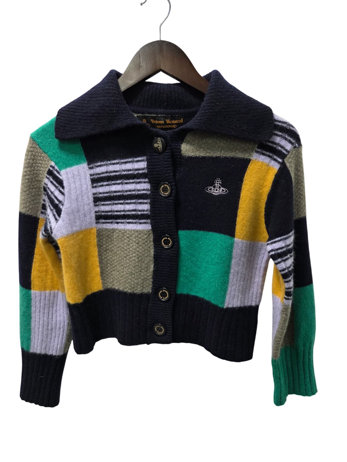 비비안웨스트우드 크롭 카디건  상품이미지1