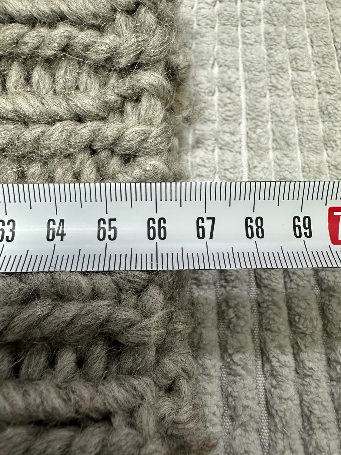 핸드메이드 VTG 숄 코위찬 니트 상품이미지5