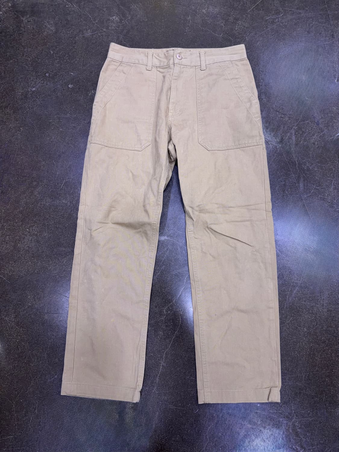 유니폼브릿지 퍼티그팬츠 베이지 M 상품이미지1