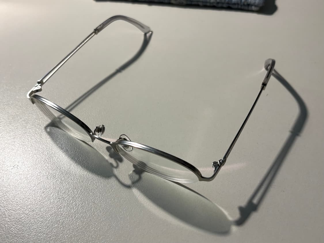 튜뮬러스 HATTEN 실버 안경 상품이미지4