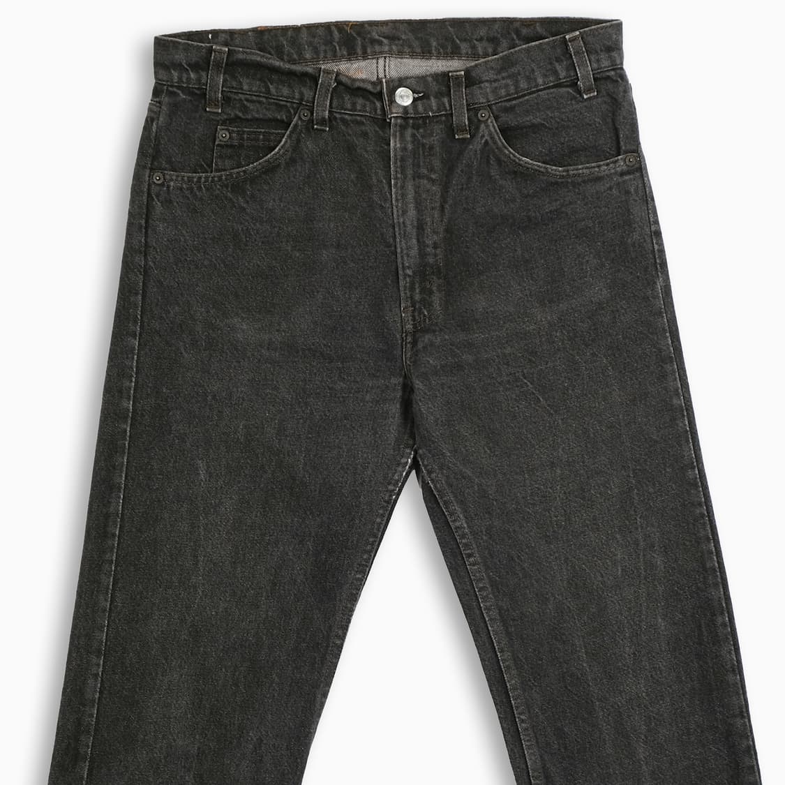 리바이스 505 오렌지탭 흑청 블랙진 80s USA OR50534137 상품이미지4