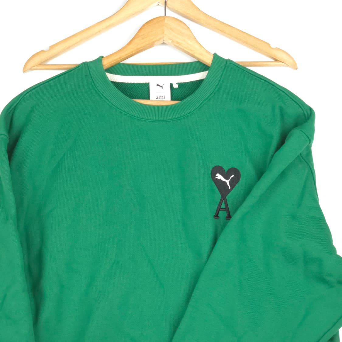 [L] 푸마x아미 크루넥 코튼 스웻셔츠 상품이미지3