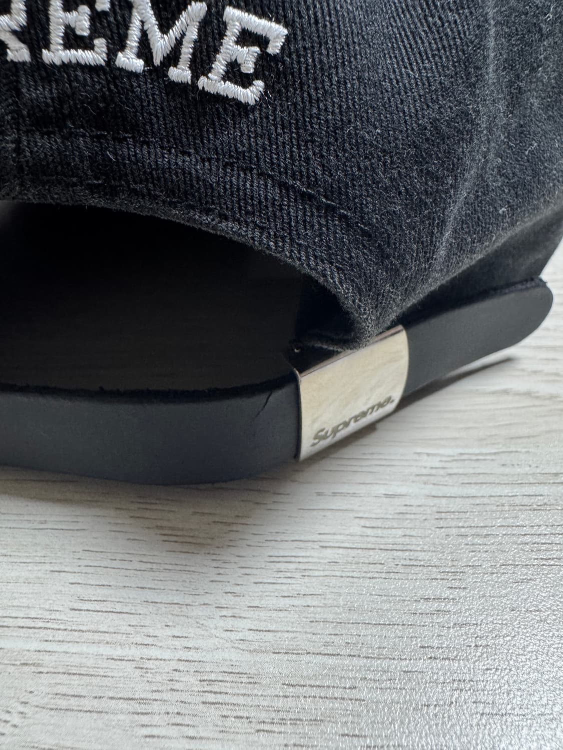 슈프림 supreme x 팀버랜드 timberland 볼캡 블랙 OS 상품이미지3