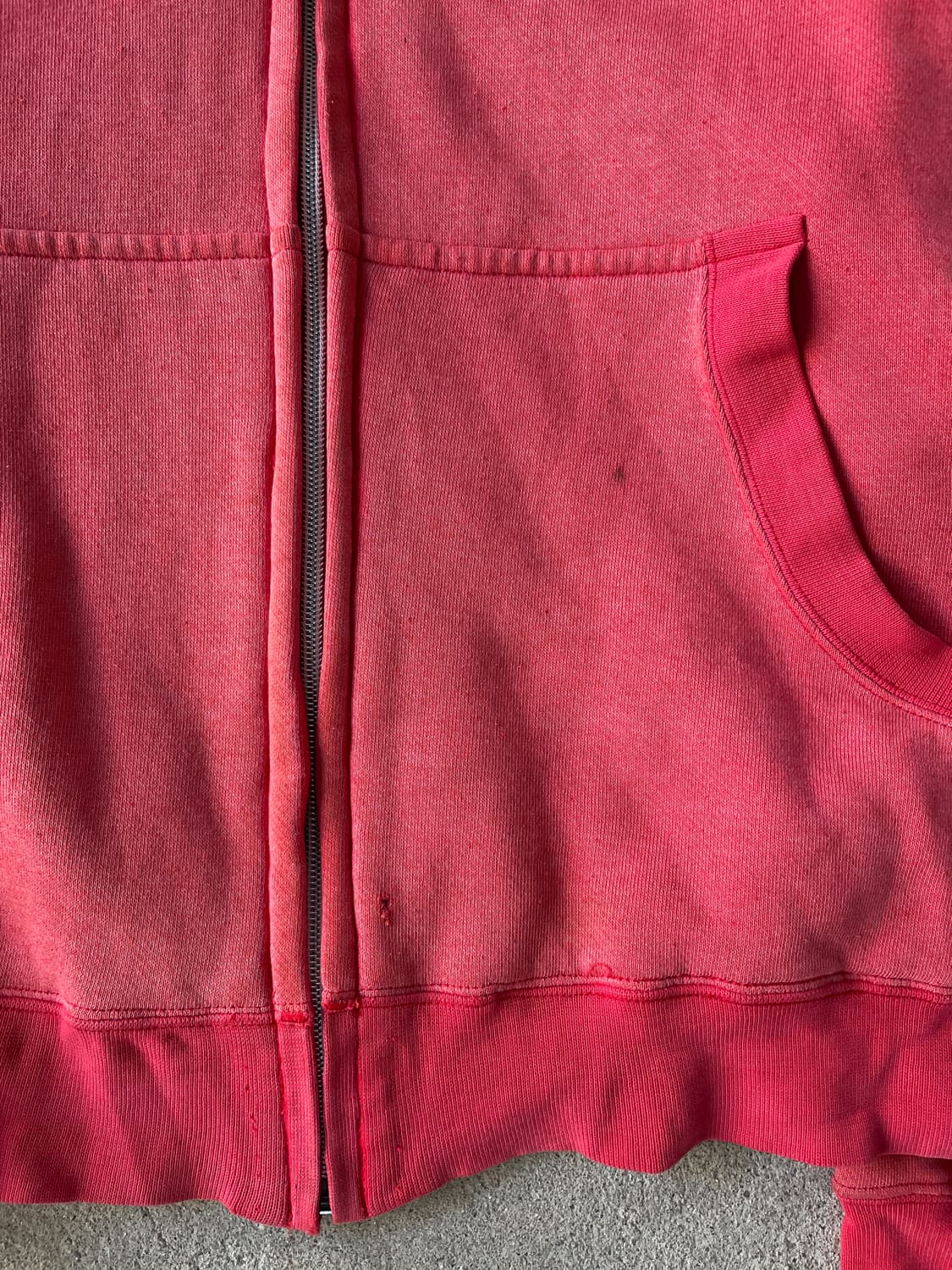 70-80s Russell Faded Red 50/50 Hood zip 상품이미지7
