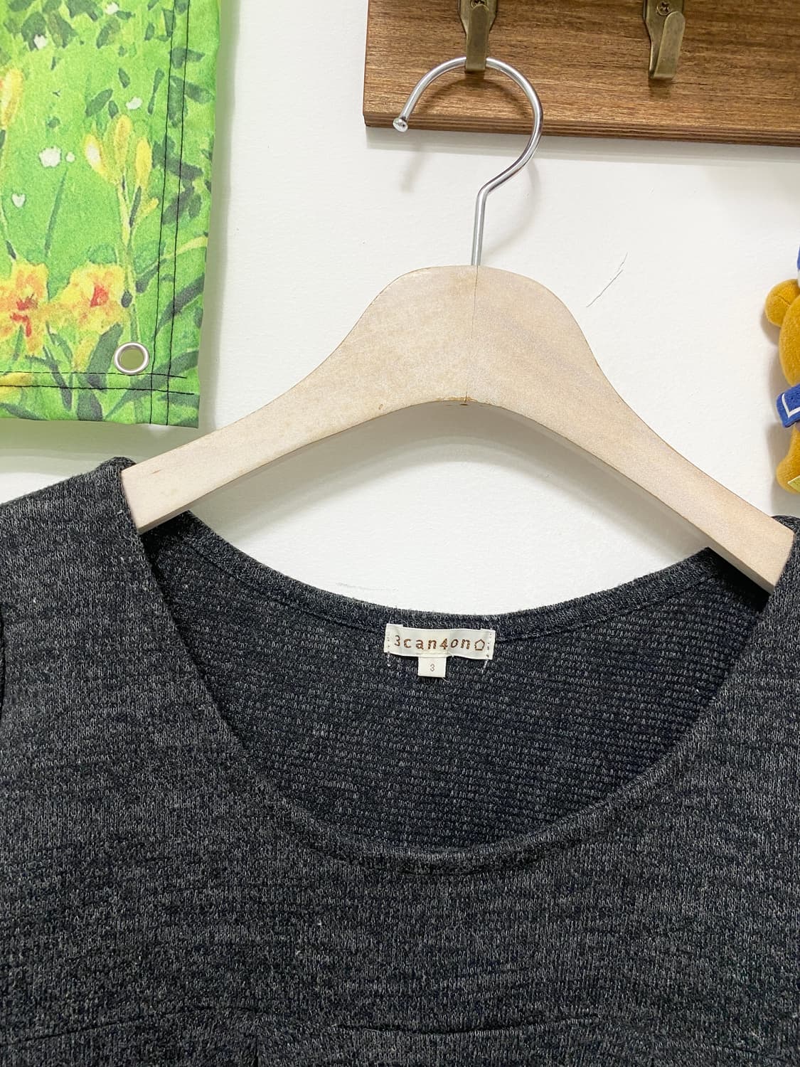 ꒰ঌ 회색 냥이 스티치 코트 세트 ໒꒱ 상품이미지4