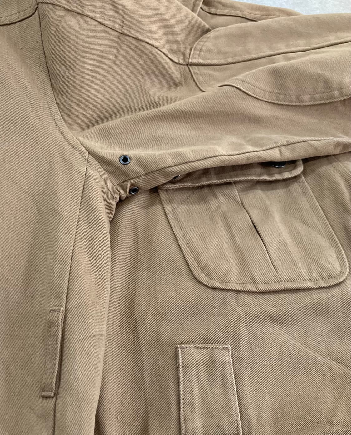 Lohnt 론트 041 밸티드 사파리 자켓 워크웨어 상품이미지8