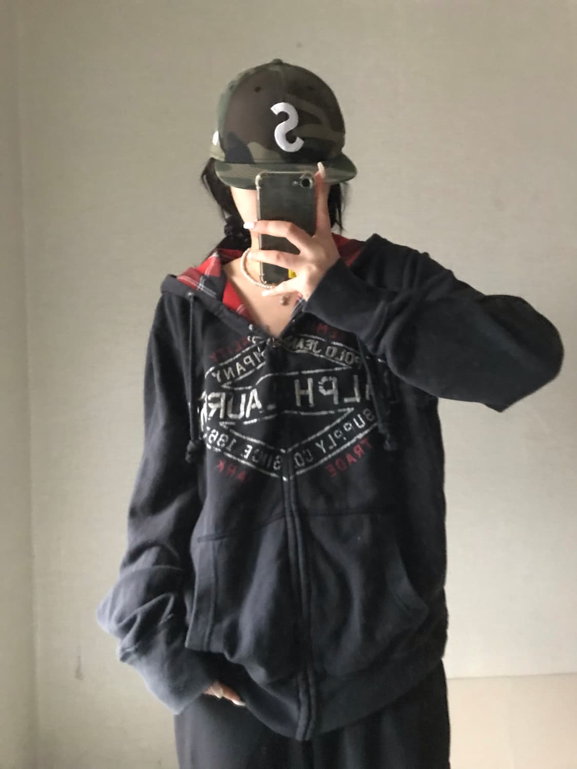 폴로 빅로고 후드집업 상품이미지1