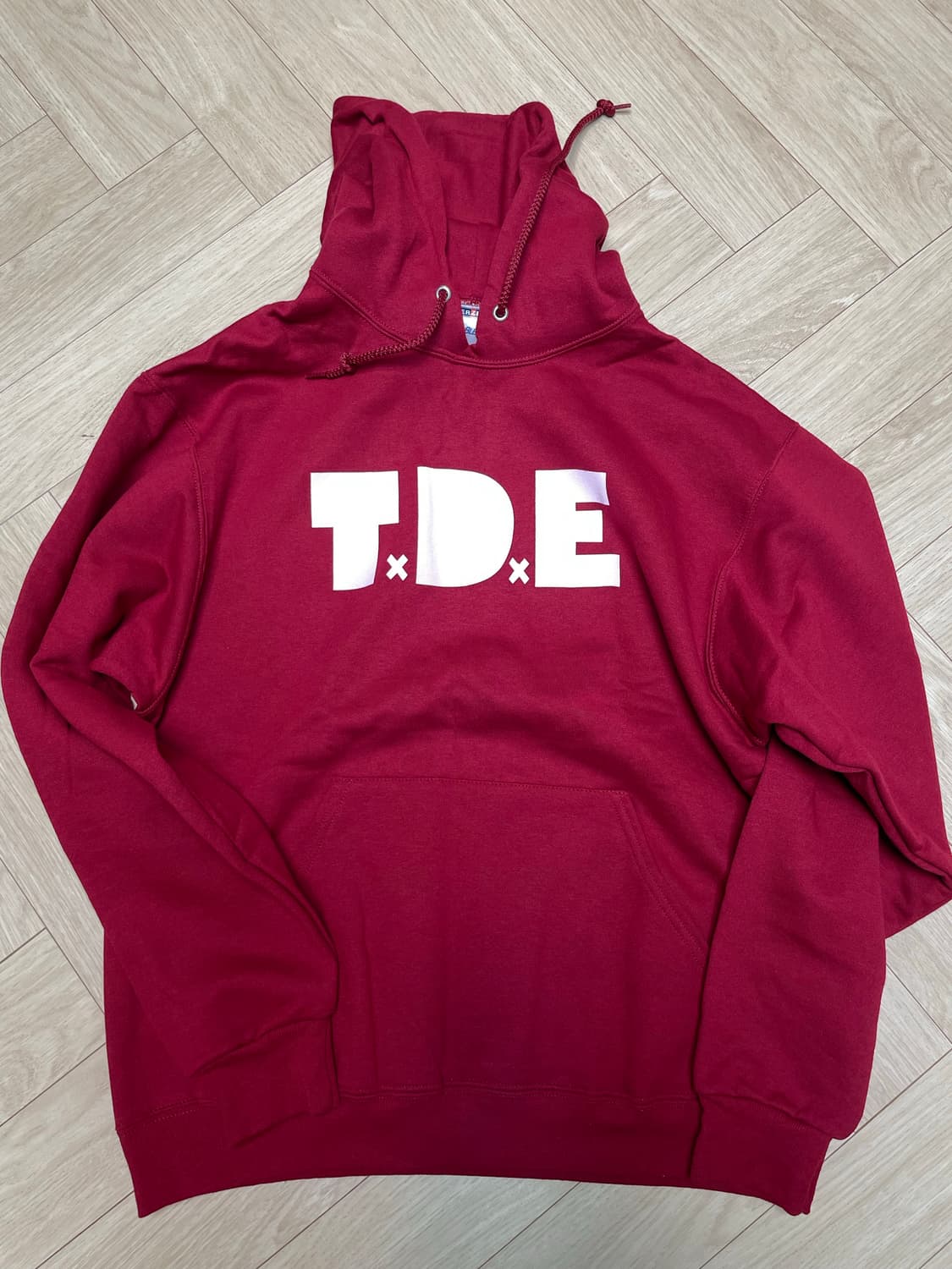 Tde dawg 버건디 굿즈 (L 100-105새상품 (켄드릭,스쿨보이큐 상품이미지3