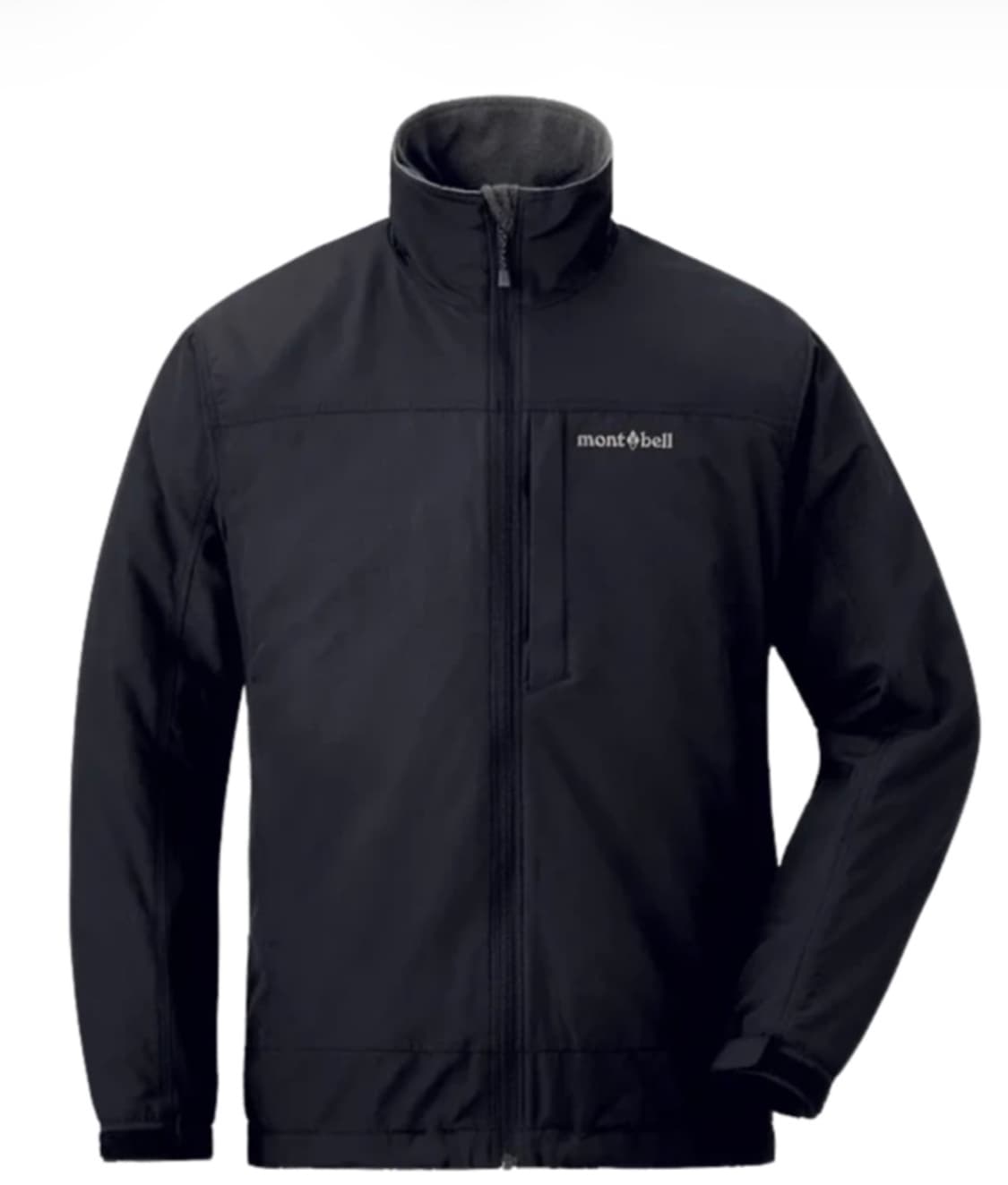 [L]몽벨 클리마플러스 플리스 쉘 자켓 바람막이 점퍼 블랙 상품이미지1