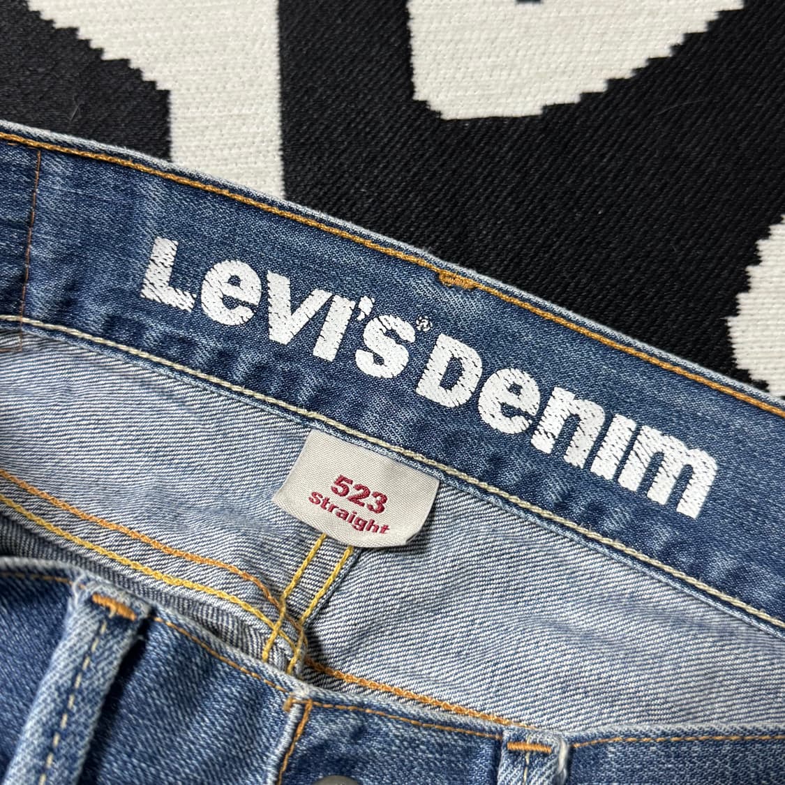 리바이스 523 스트레이트 데님 32X33 상품이미지3