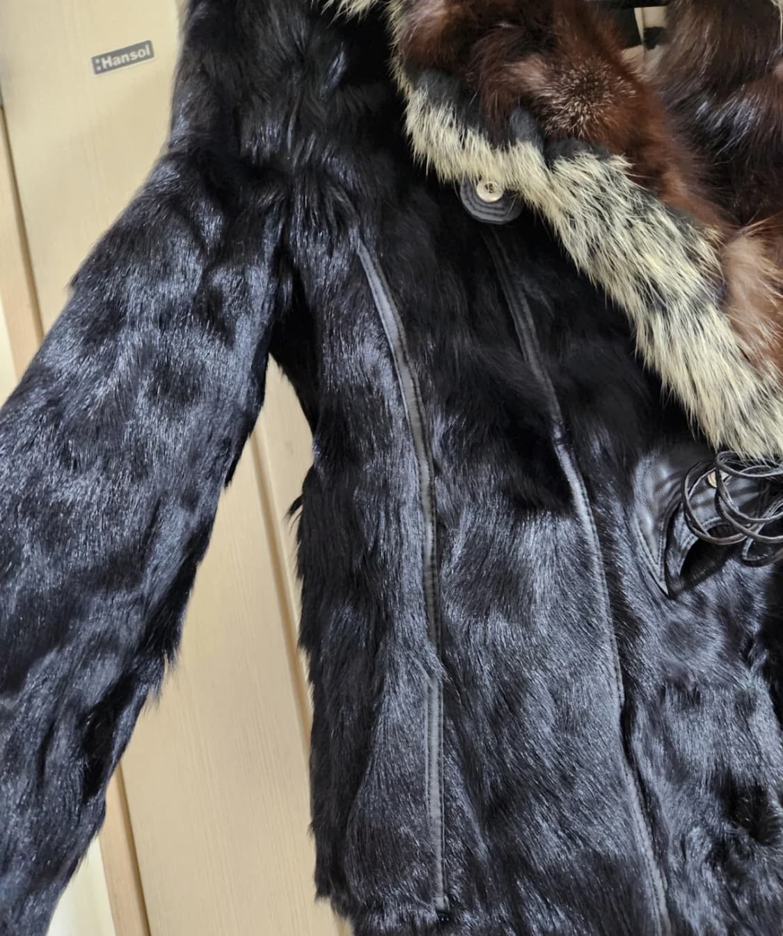 Ezili 퍼 자켓 상품이미지3