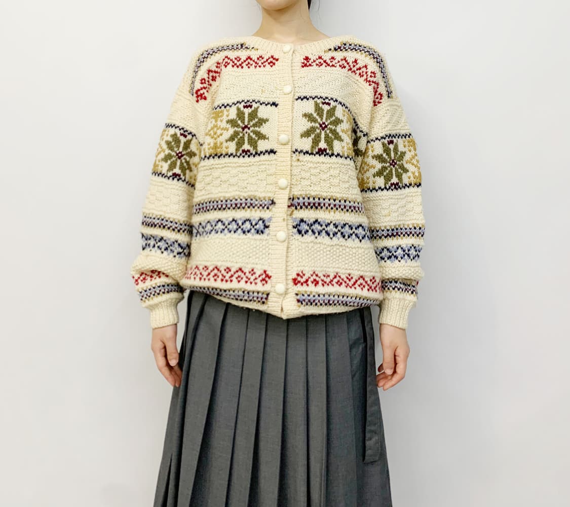  RIO SISTER 핸드메이드 니트 가디건 상품이미지1