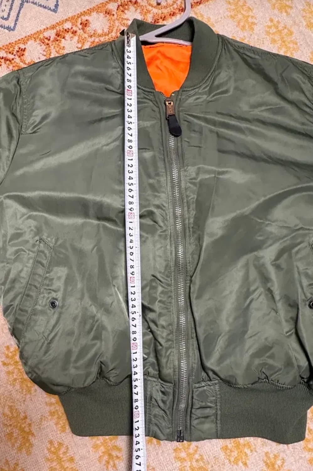 XL 알파인더스트리 ma-1 세이지그린 상품이미지4