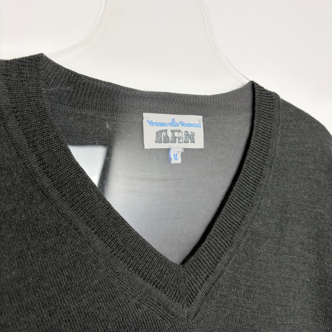 비비안웨스트우드 오브 브이넥 니트 티셔츠 상품이미지2