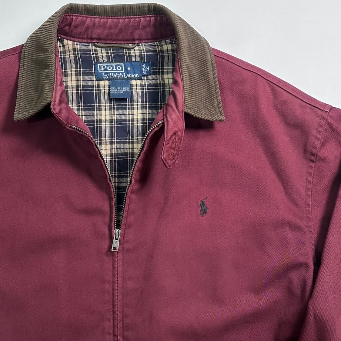 폴로 랄프로렌 버건디 스윙탑 자켓 상품이미지3