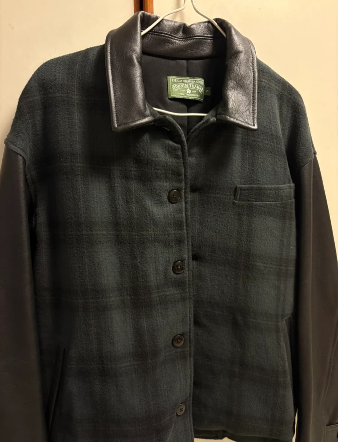 데님티어스 체크 타탄 자켓 상품이미지5