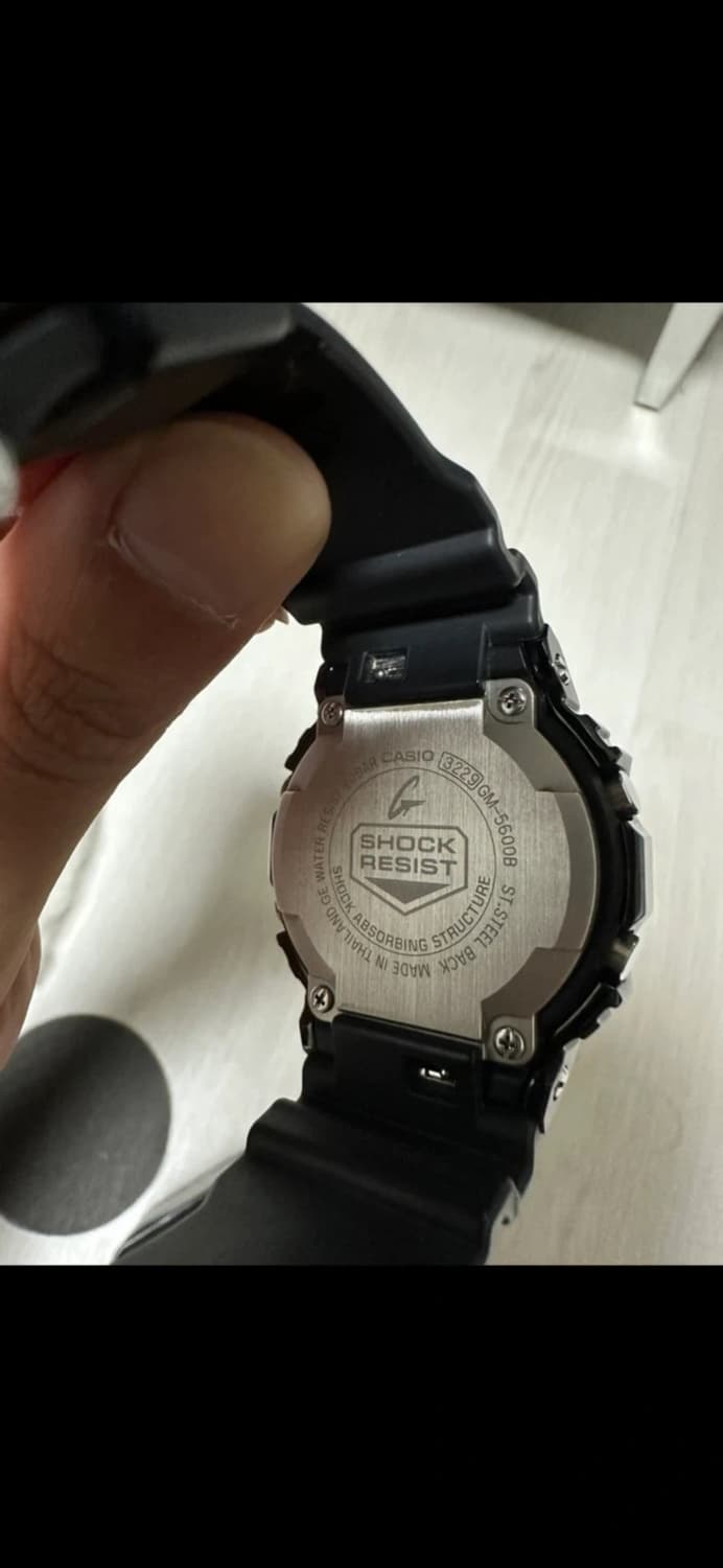 지샥 gm 5600-b-1 주우재시계 판매합니다 상품이미지2