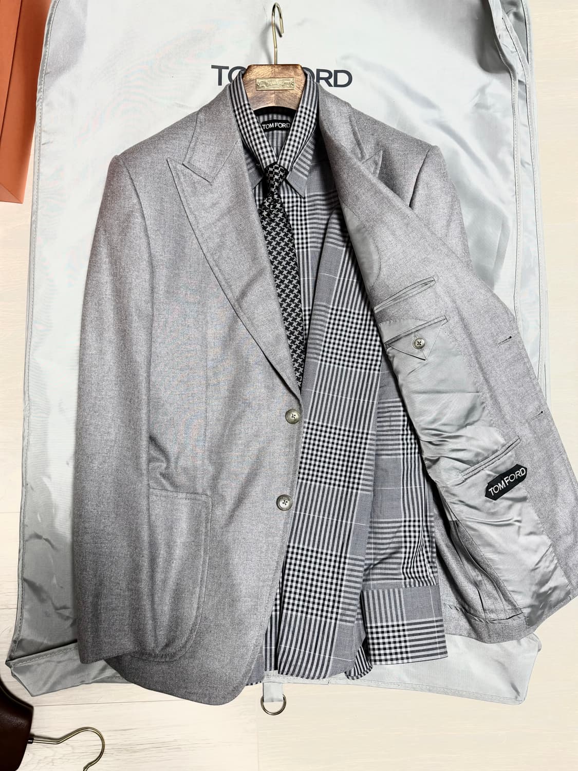 (명작,강추👍)톰포드 실크 캐시미어 자켓 블레이저 수트 상품이미지1