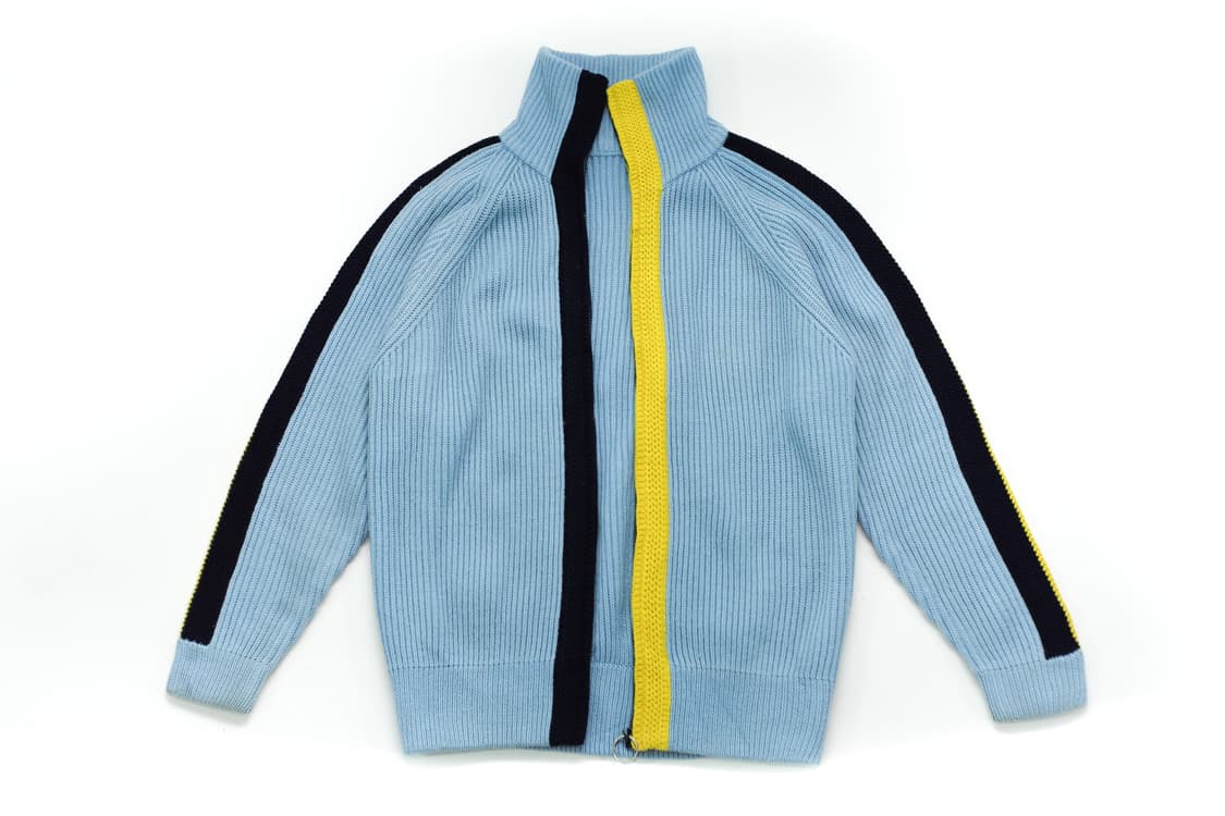 COLOR LINE KNIT ZIP UP 상품이미지5