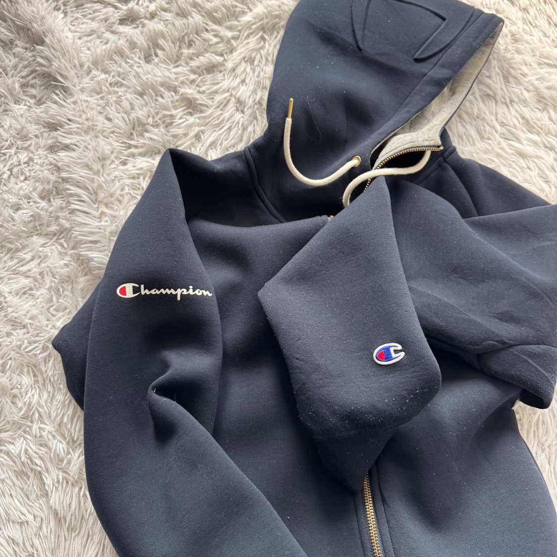 CHAMPION 일본빈티지 후드집업 챔피온 빈티지후드집업 m 95 100 상품이미지8
