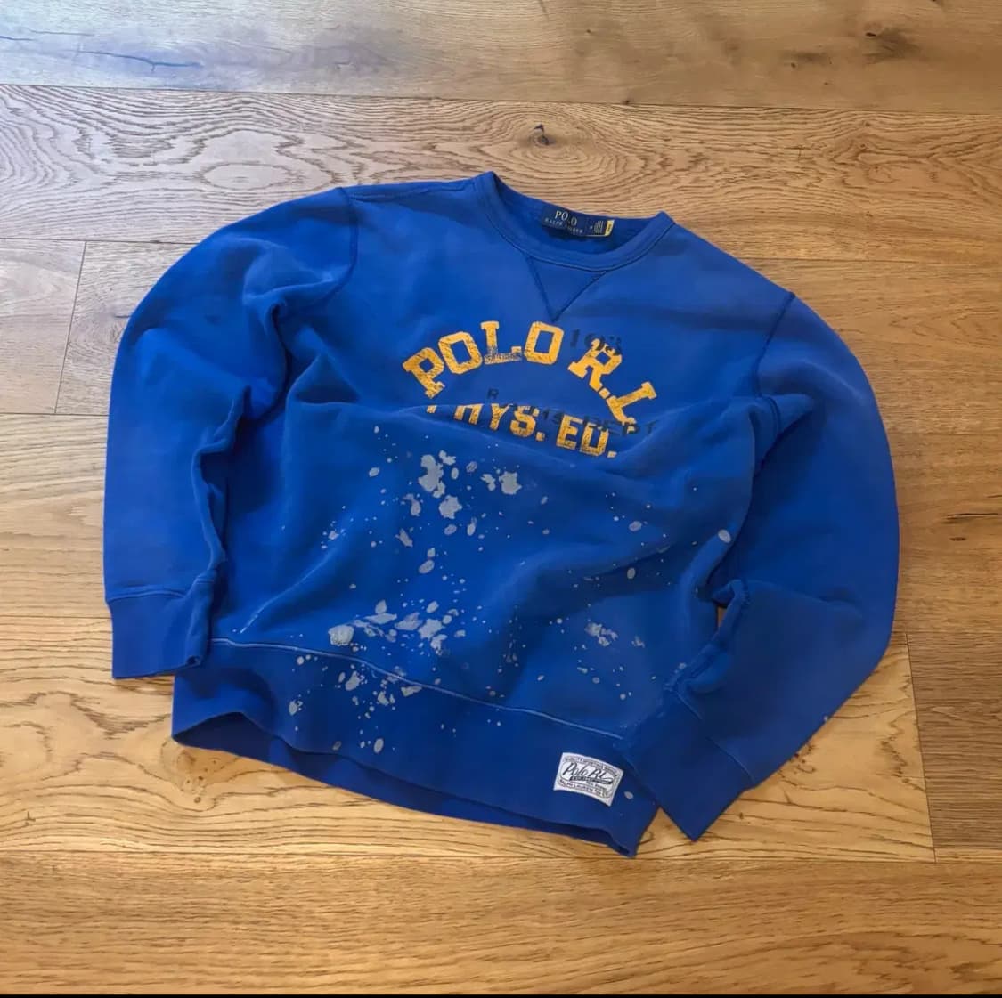 폴로 랄프로렌 페인티드 스웻셔츠 류준열 상품이미지3