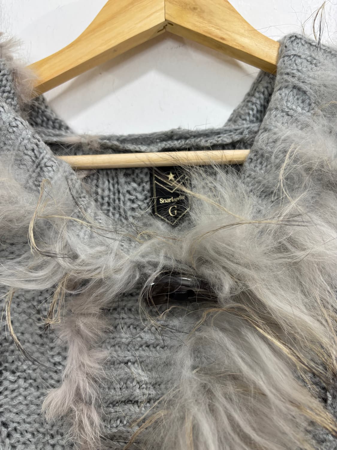 그레이 퍼 케이프 망토 상품이미지9