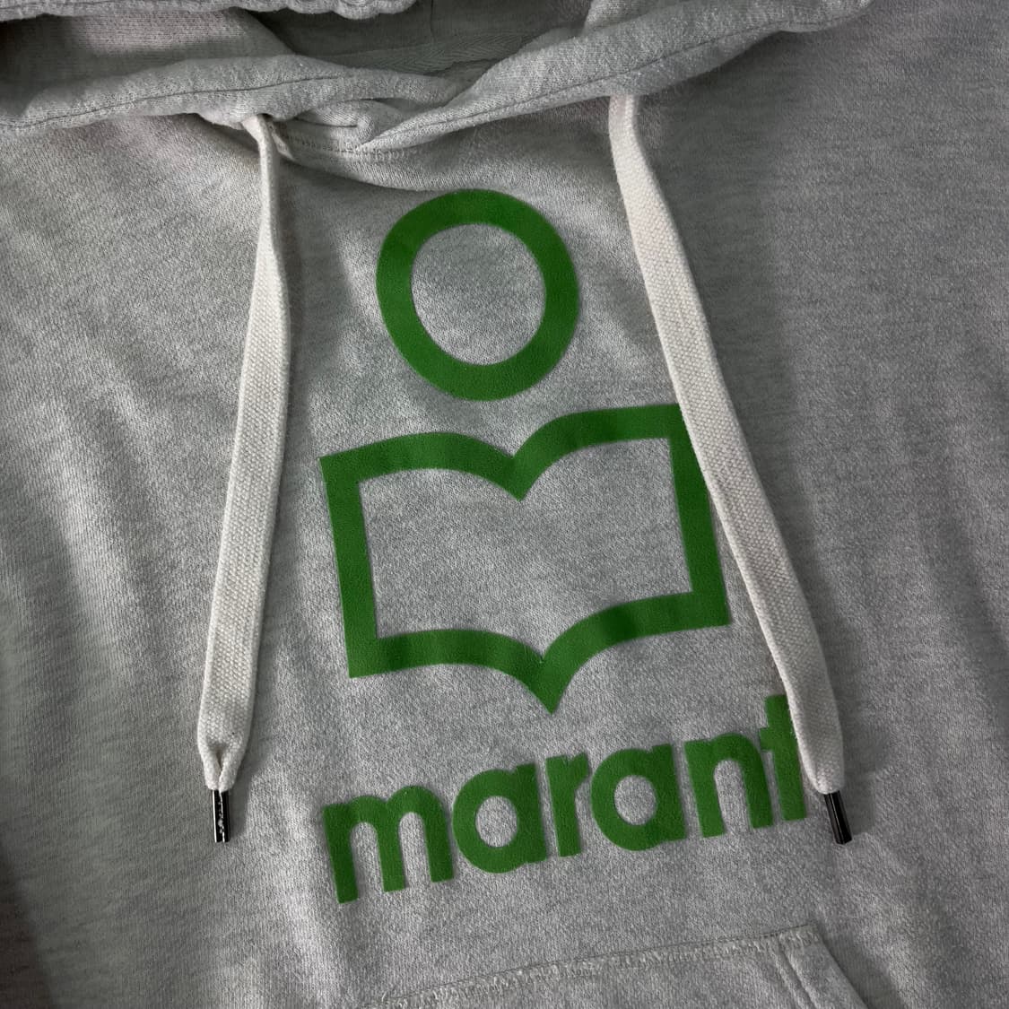 100 이자벨마랑 빅로고 후드티 상품이미지2