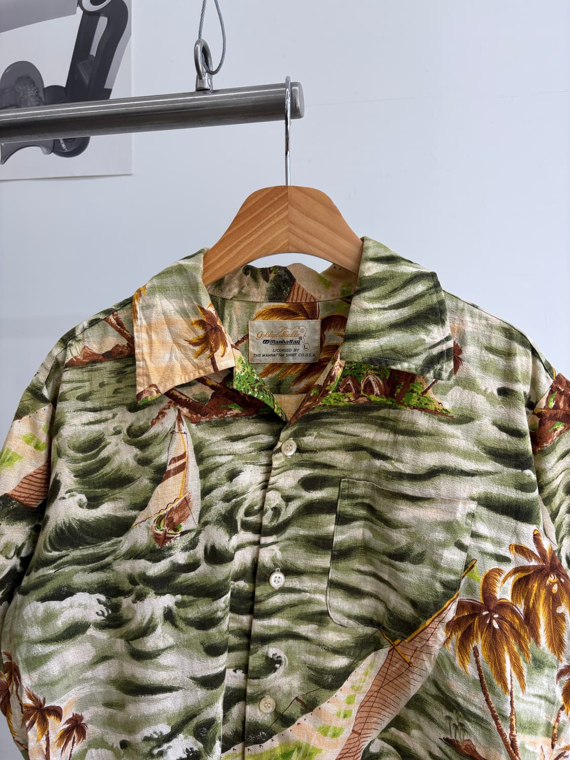 GOLDEN NEEDLE 하와이안 셔츠 상품이미지2