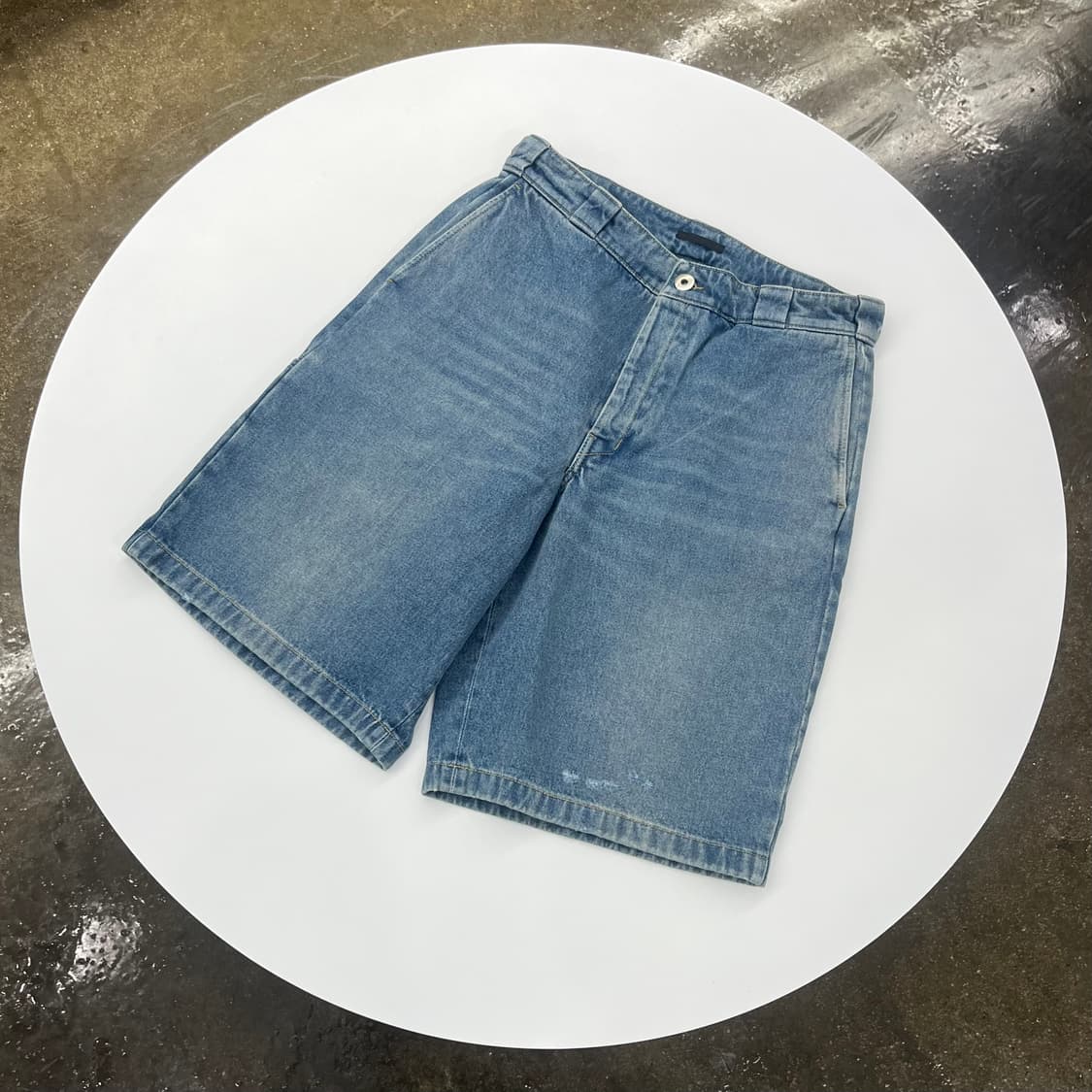 프라다 삼각로고 데님 반바지 [48사이즈][새상품] 상품이미지2