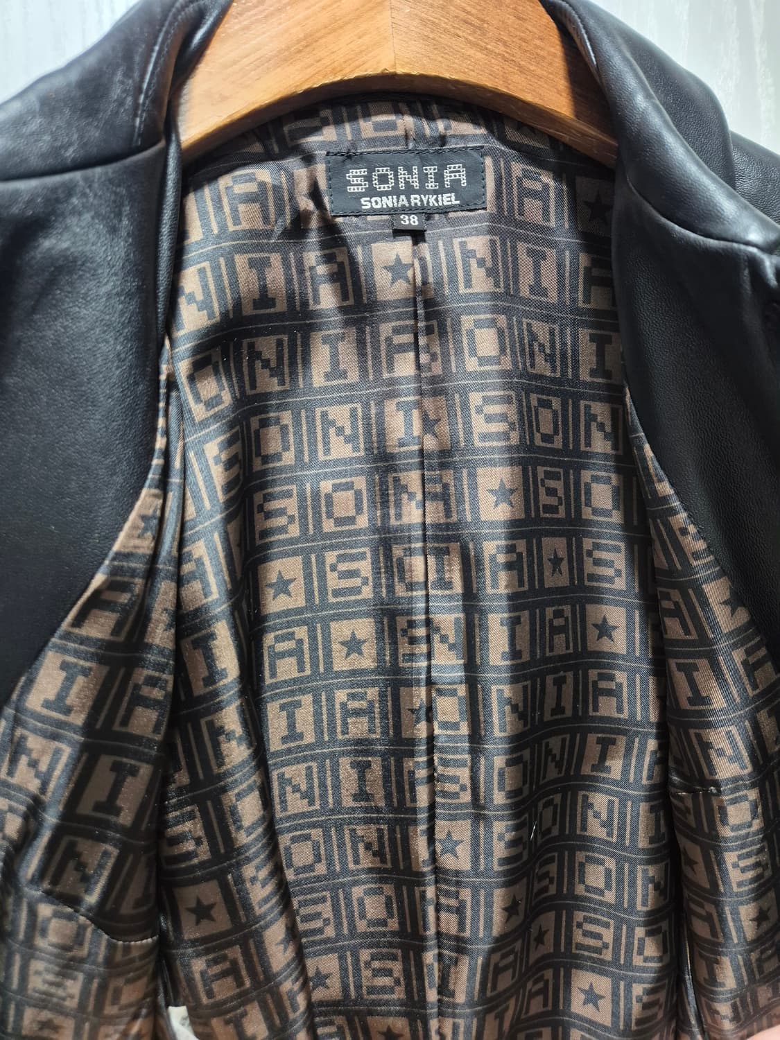 SONIA RYKIEL 블랙 양가죽 자켓 상품이미지8