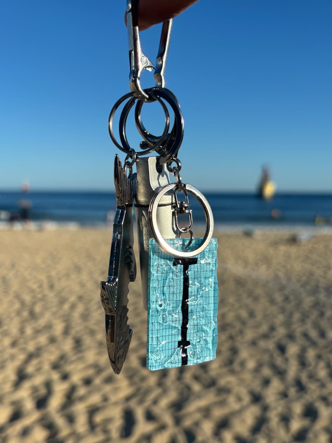 수영장 상어 bottle opener 키링 상품이미지2