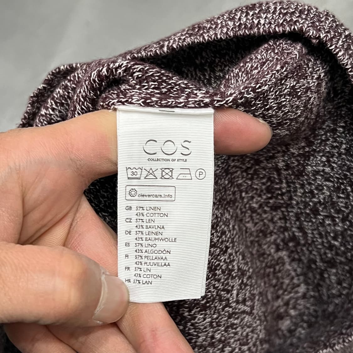  코스 패턴 니트 y15833 상품이미지6