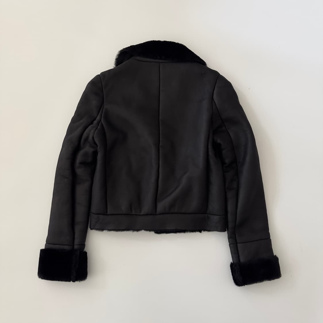 질샌더 jil sander navy 양가죽 모피 자켓 상품이미지6