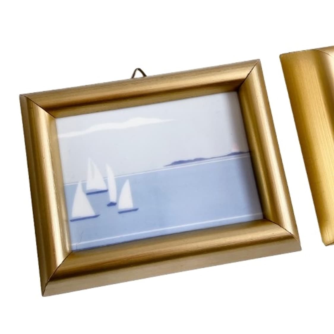 앤틱 포스그룬 노르웨이 세라믹 아트 타일 액자 2p 상품이미지2