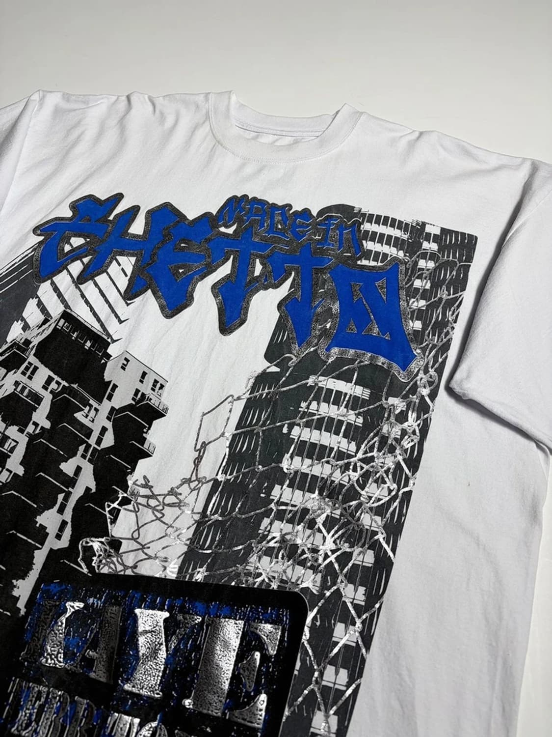 Selected KADE 00's 프론트 그래픽 반팔 티셔츠 R2068 상품이미지2