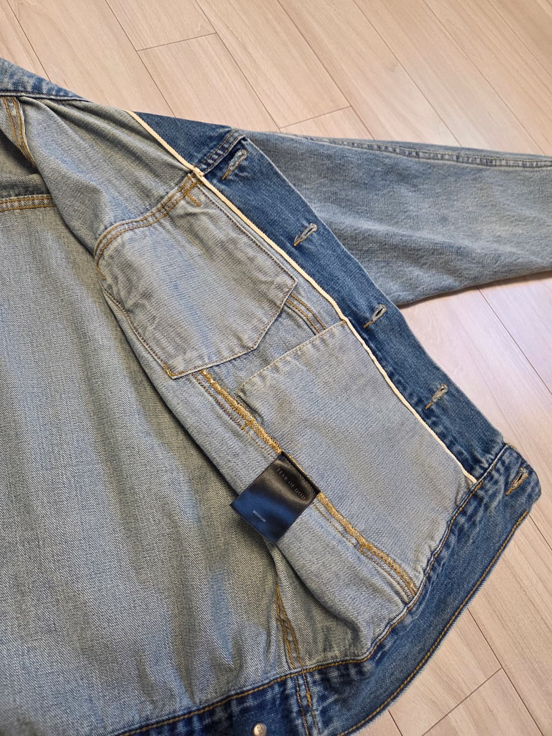 피어오브갓 4th Collection 데님 자켓 M 상품이미지10