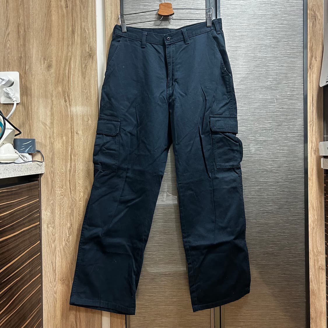 디키즈 네이비 와이드 카고팬츠 32 상품이미지1