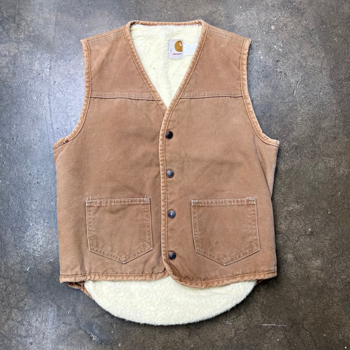 빈티지 칼하트 베스트 S 상품이미지1