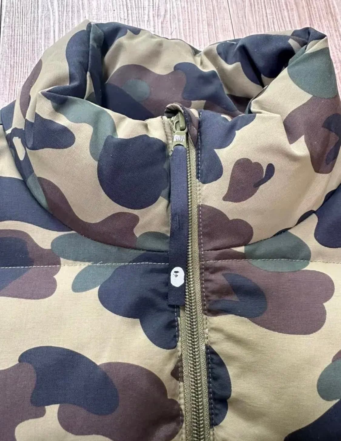 베이프 카모 패딩 점퍼 (XL) 상품이미지5