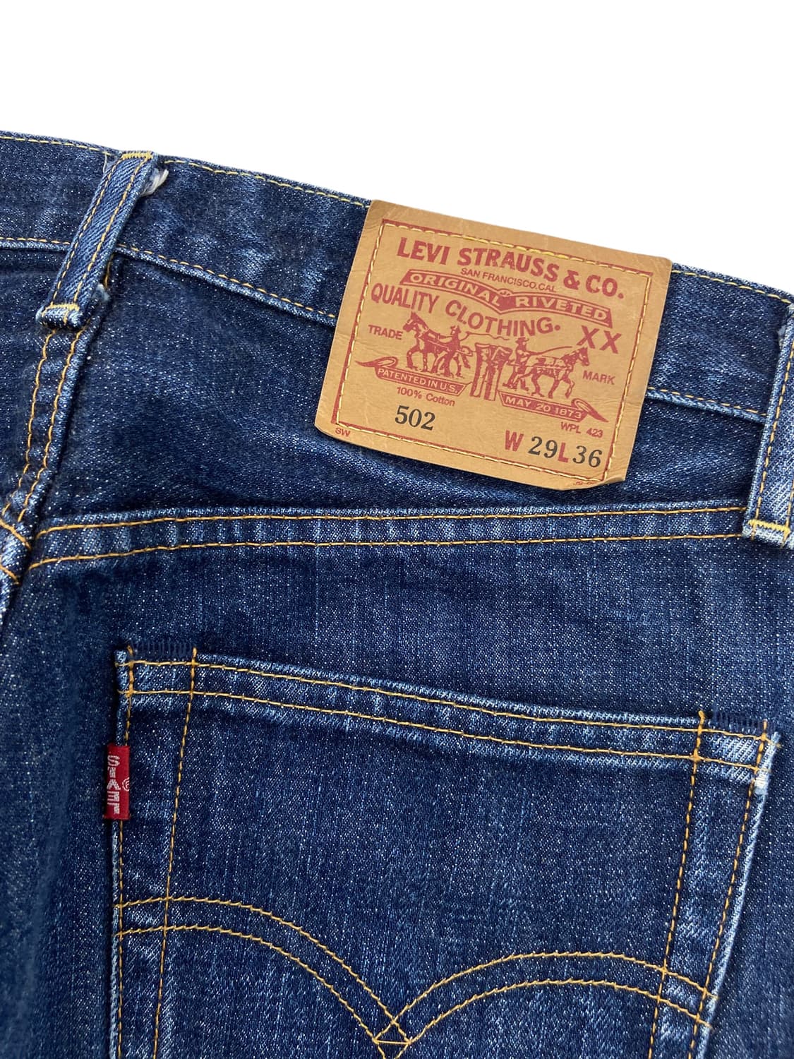 90's LVC 502XX Big E Selvedge 상품이미지4