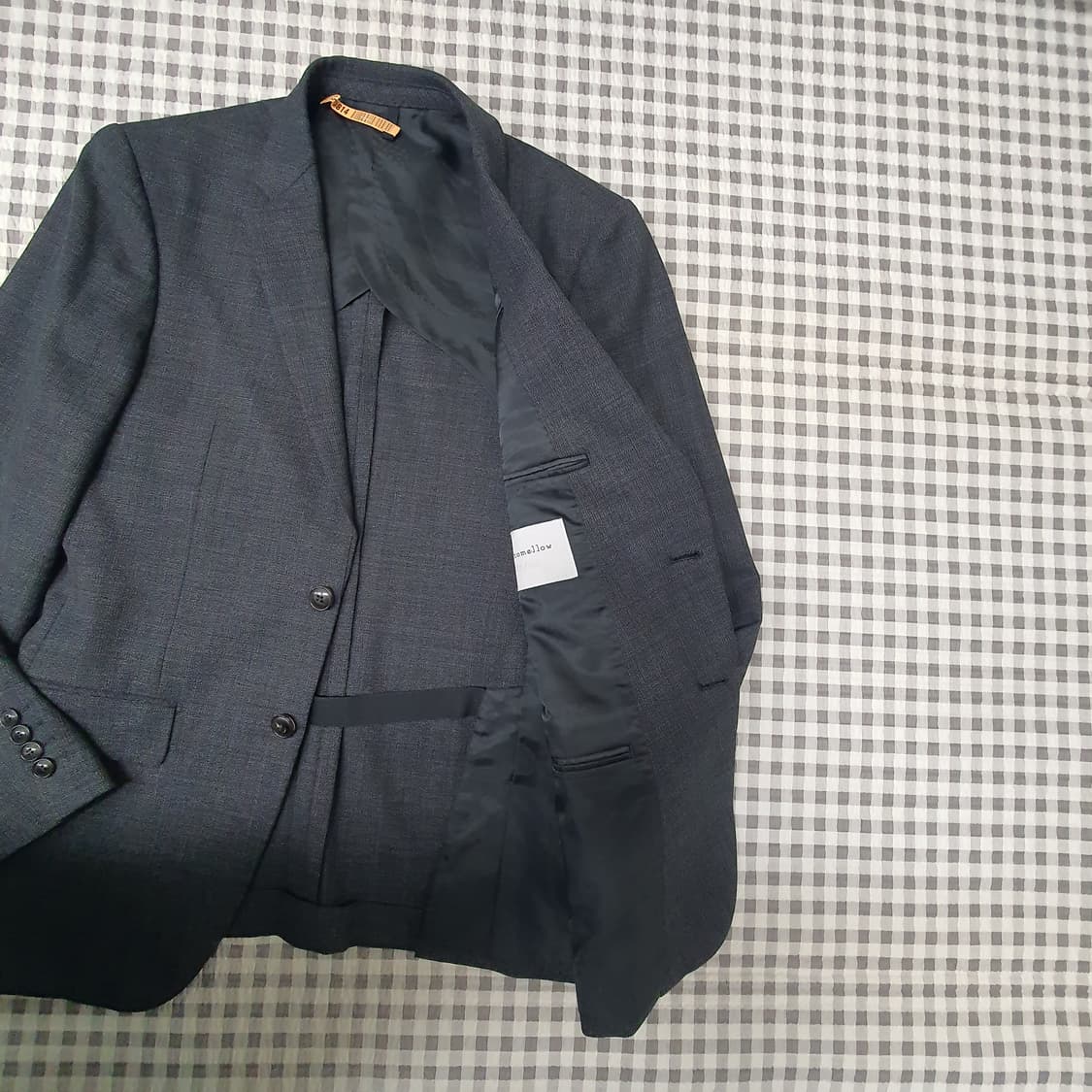 커스텀멜로우 간절기 정장셋업 남자95 허리30 상품이미지5