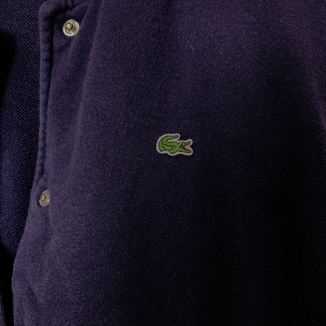 라코스테 자수로고 배색 스타디움 자켓 상품이미지4